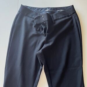 LOFT Black Womens Dress Pants — Tailored Flat Front